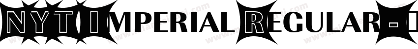 NYT Imperial Regular字体转换